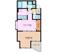 阿倉川駅 徒歩13分 2階の物件間取画像